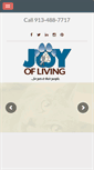 Mobile Screenshot of myjoyofliving.com